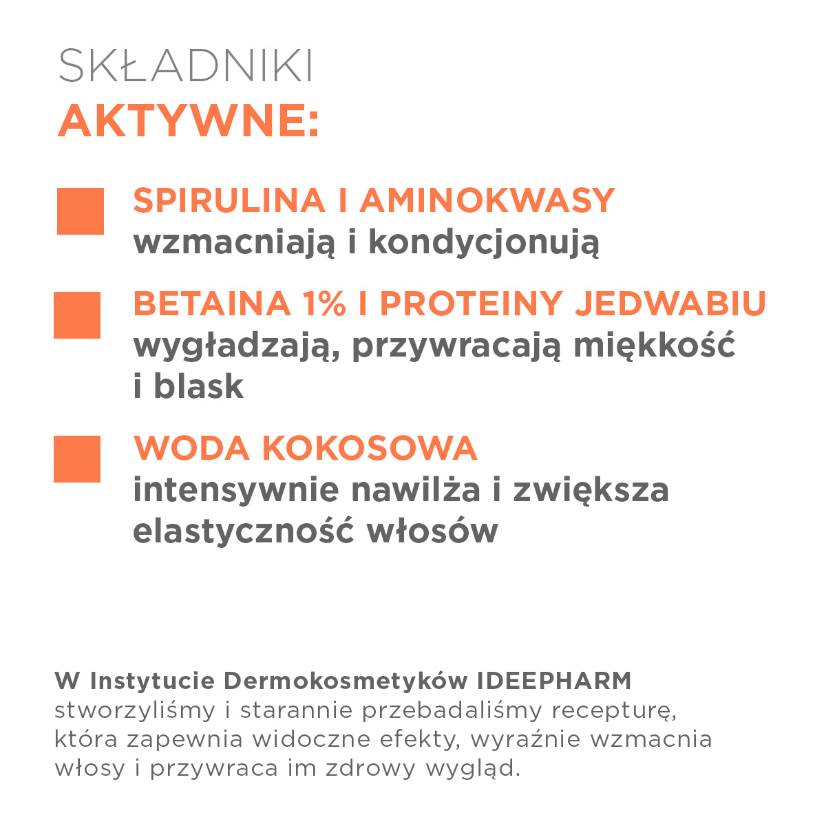 Idee Derm, szampon odbudowujący, 300 ml