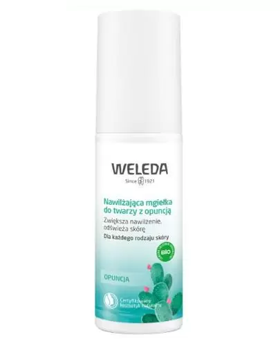 Weleda nawilżająca mgiełka do twarzy z opuncją 100 ml zdjęcie