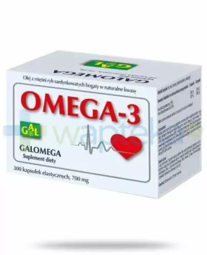 GAL Galomega-3 300 kapsułek zdjęcie