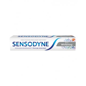 Sensodyne Extra Whitening Pasta do zębów wybielająca z fluorkiem, 75 ml