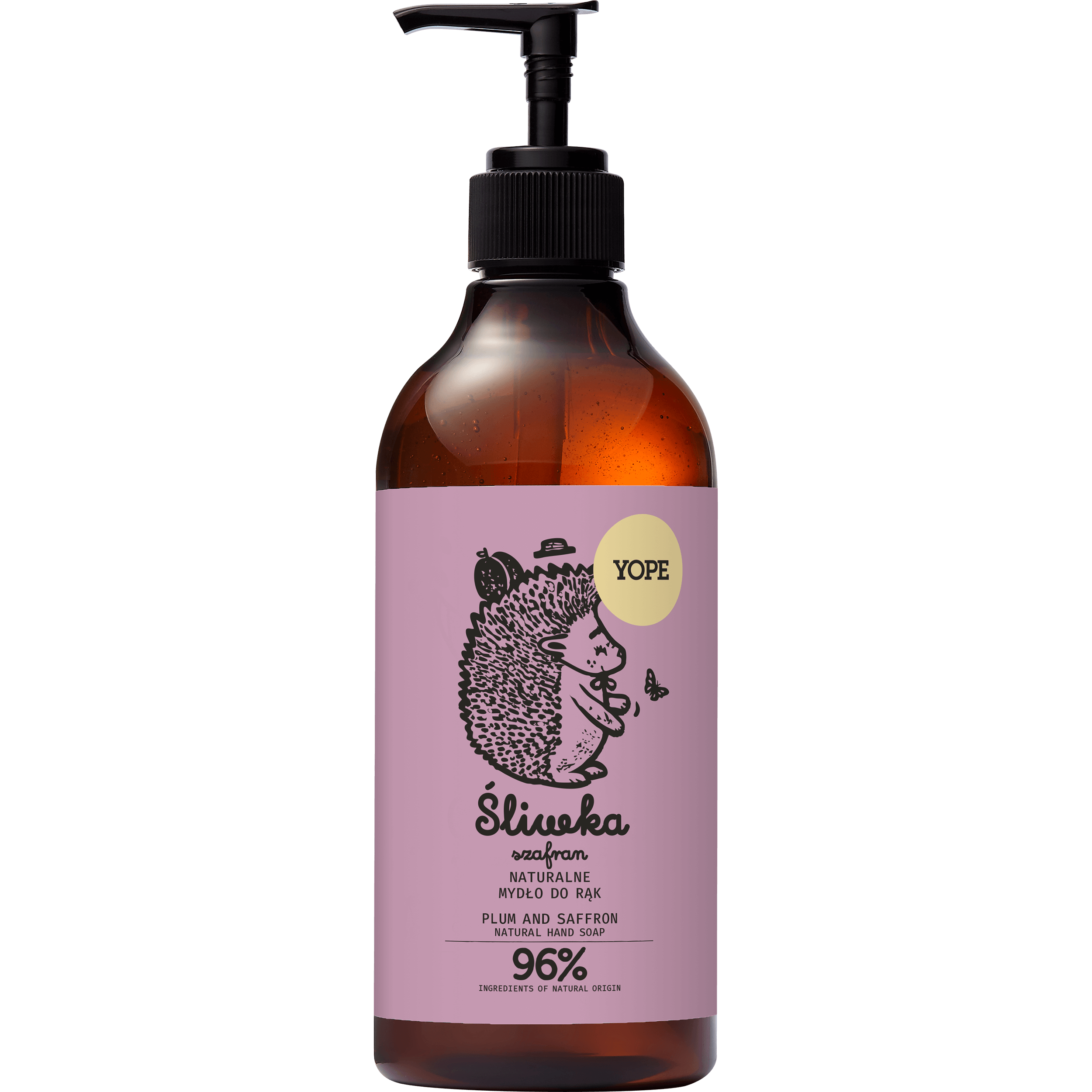 Yope Śliwka Szafran, mydło w płynie, 500 ml zdjęcie