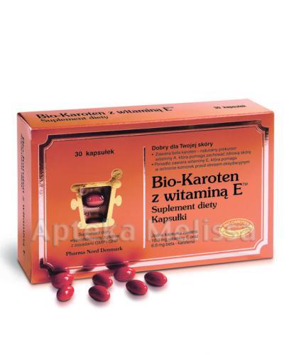 BIO-KAROTEN + witamina E - 30 kaps. zdjęcie