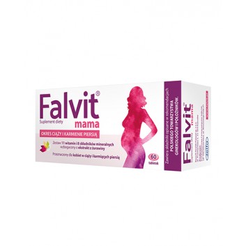 Falvit Mama witaminy dla kobiet w ciąży 60 tabletek