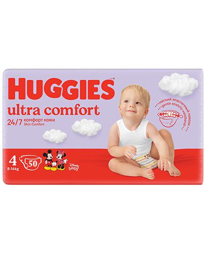 HUGGIES, Pieluchy Ultra Comfort 4 7-18 kg, 50 szt zdjęcie