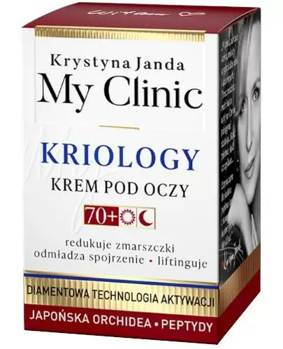 Janda My Clinic Kriology krem pod oczy 70+ 15 ml zdjęcie