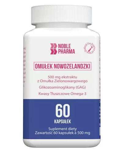 Noble Pharma Omułek Nowozelandzki 60 kapsułek zdjęcie