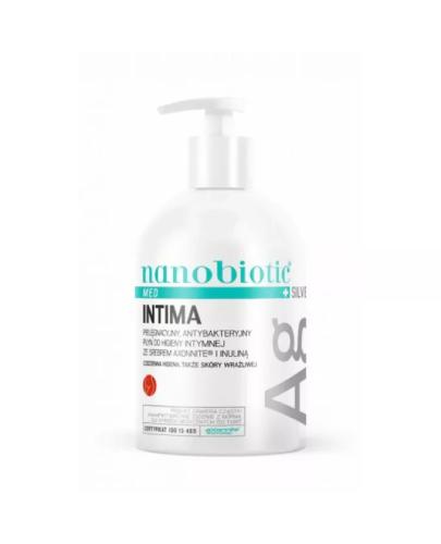 Nanobiotic MED Silver Intima płyn do higieny intymnej 500 ml zdjęcie