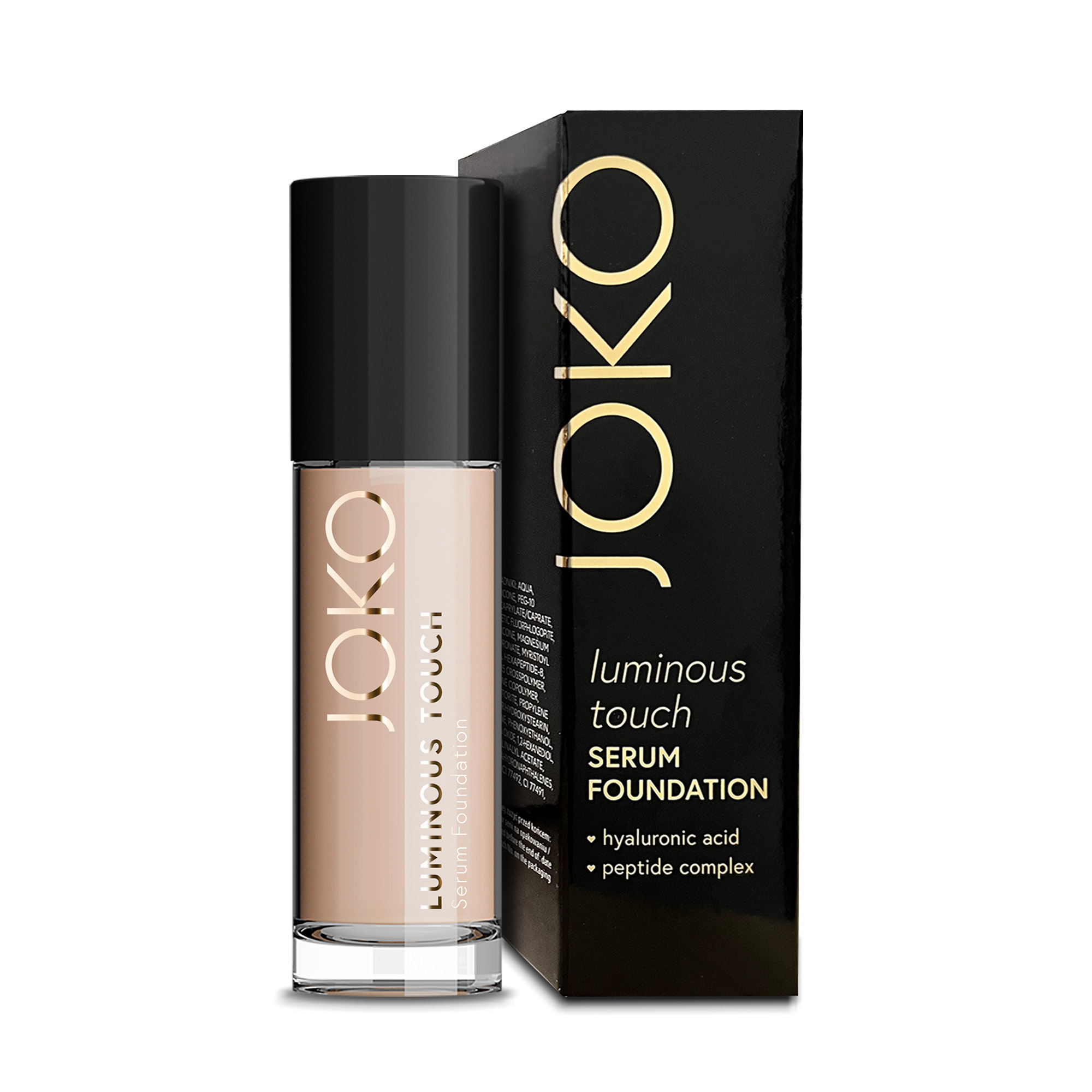 Joko Podkład Luminous Touch Serum Foundation N102 Nude Beige, 30 ml zdjęcie