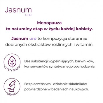 Jasnum uro 60 kapsułek