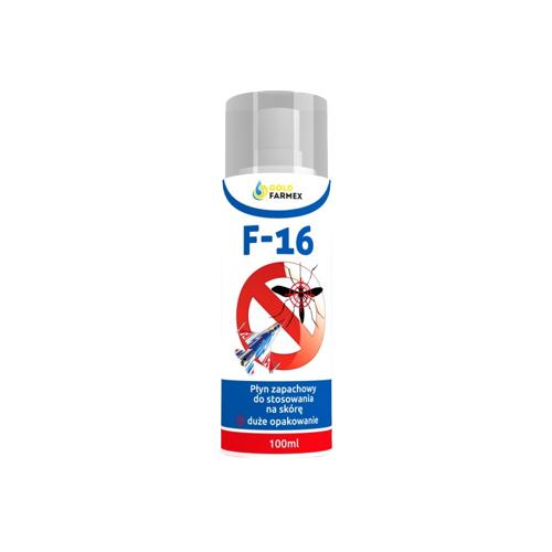 GoldFarmex F-16 płyn na komary, meszki i kleszcze 100 ml