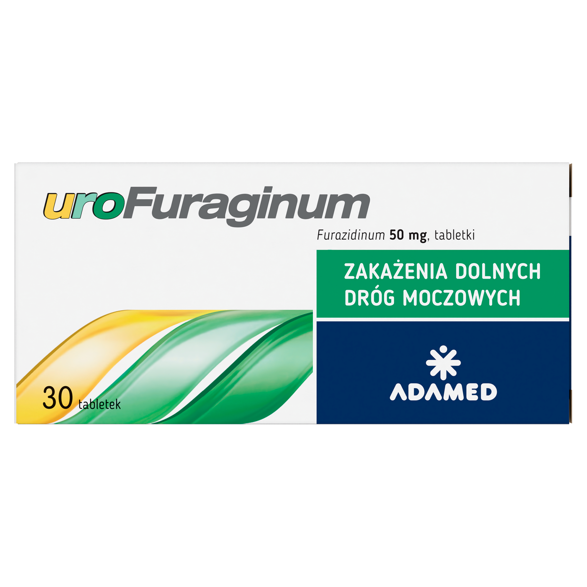 UroFuraginum, 50 mg, tabletki, 30 sztuk zdjęcie