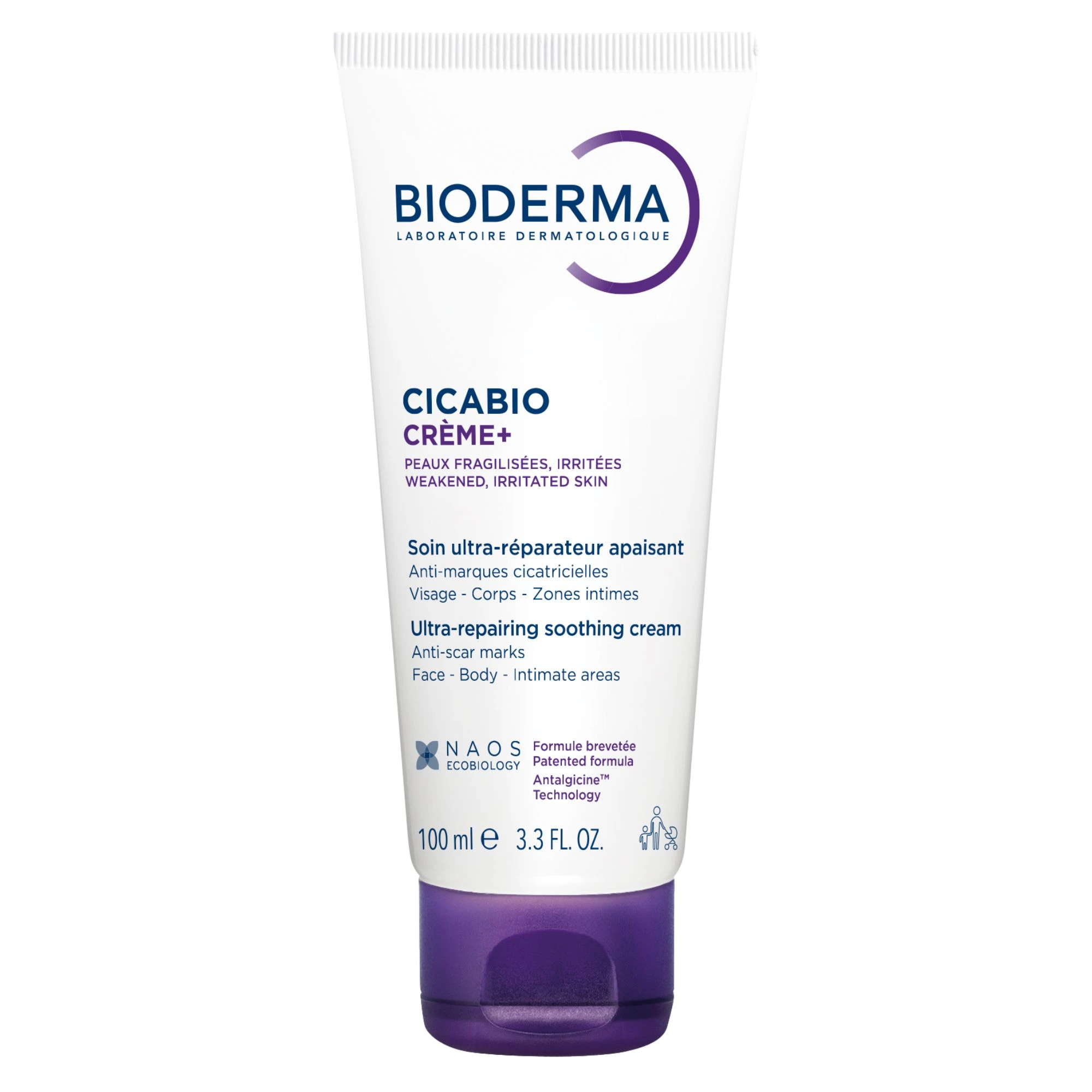 BIODERMA Cicabio Creme+ Naprawczy krem łagodzący, 100 ml