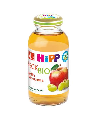 HiPP BIO Jabłka-Winogrona sok 100% po 4 miesiącu - 200 ml  zdjęcie