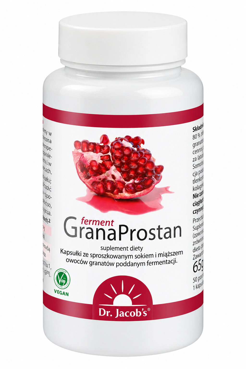 Dr Jacobs GranaProstan ferment, 100 kapsułek zdjęcie