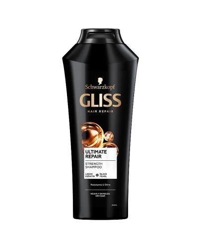 Gliss Ultimate Repair Szampon regenerujący do włosów mocno zniszczonych i suchych - 400 ml - cena, opinie, stosowanie zdjęcie