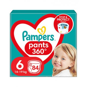 Pampers Pants 6 pieluchomajtki 14-19 kg 84 sztuki