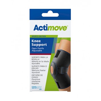 ACTIMOVE Orteza stawu kolanowego z odsłoniętą rzepką, regulowana, 1 sztuka