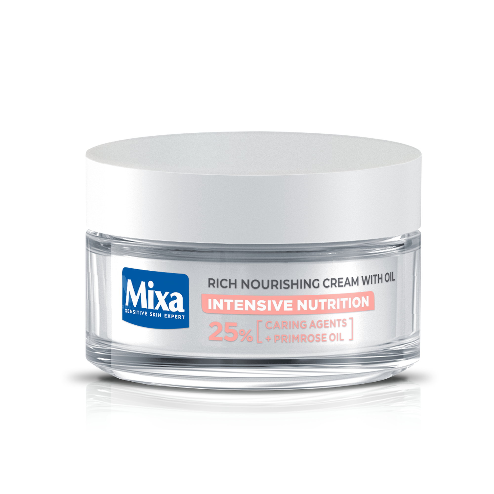 Mixa Bogaty krem odżywczy z olejkiem z wiesiołka, 50 ml