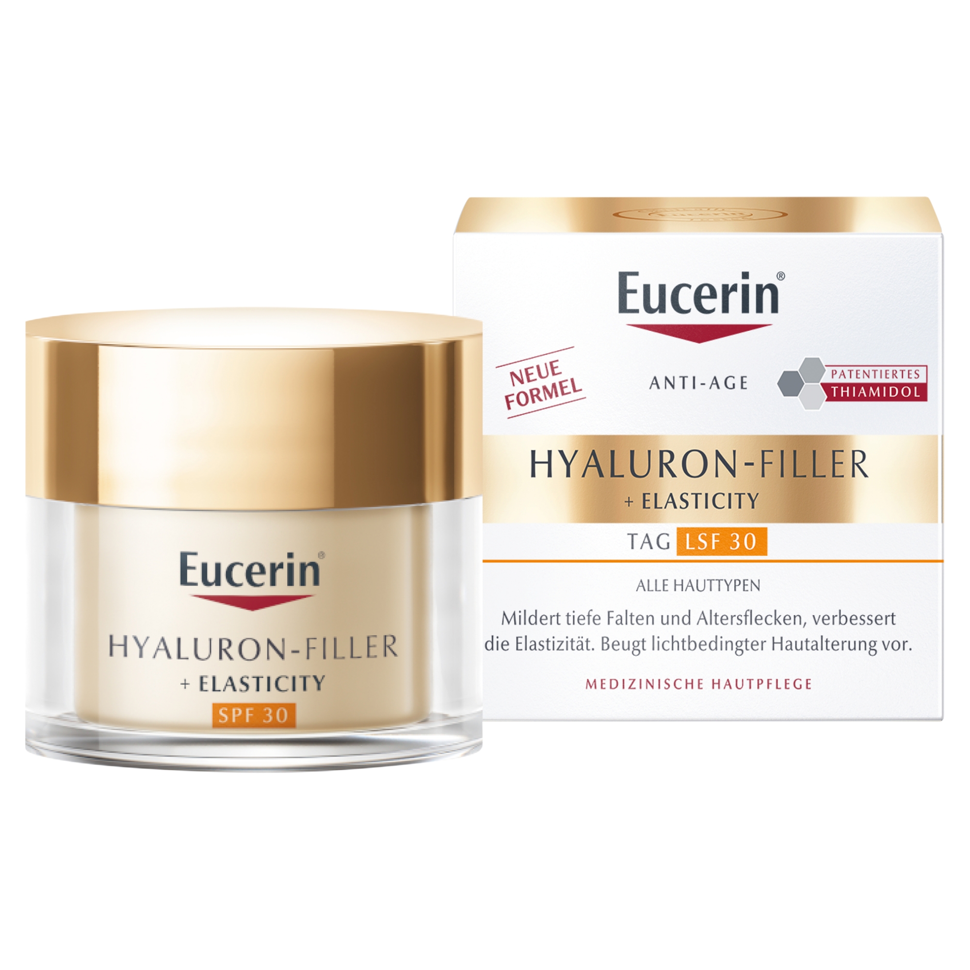 Eucerin Hyaluron-Filler + Elasticity Krem na dzień SPF 30 do skóry dojrzałej przeciwzmarszczkowy, 50 ml zdjęcie