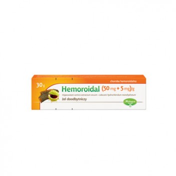 Hemoroidal (50 mg + 5 mg)/g żel doodbytniczy 30 g