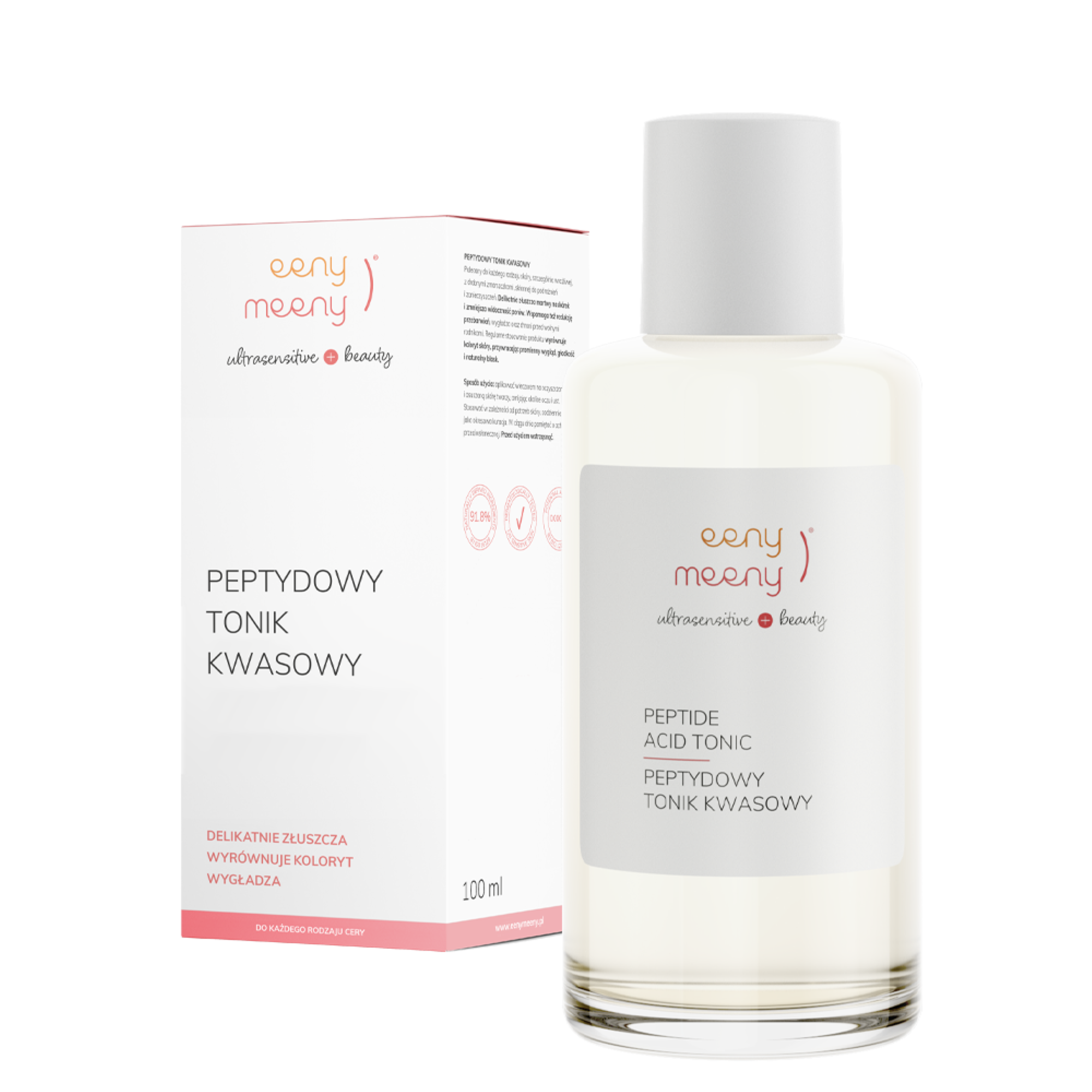 Eeny Meeny Peptydowy tonik kwasowy, 100 ml zdjęcie