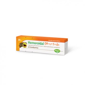 Hemoroidal (50 mg + 5 mg)/g żel doodbytniczy 30 g