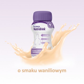 Nutridrink o smaku waniliowym 4x 125 ml