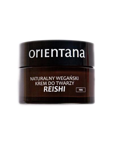 Orientana Naturalny wegański krem do twarzy Reishi na noc - 50 ml - zdjęcie