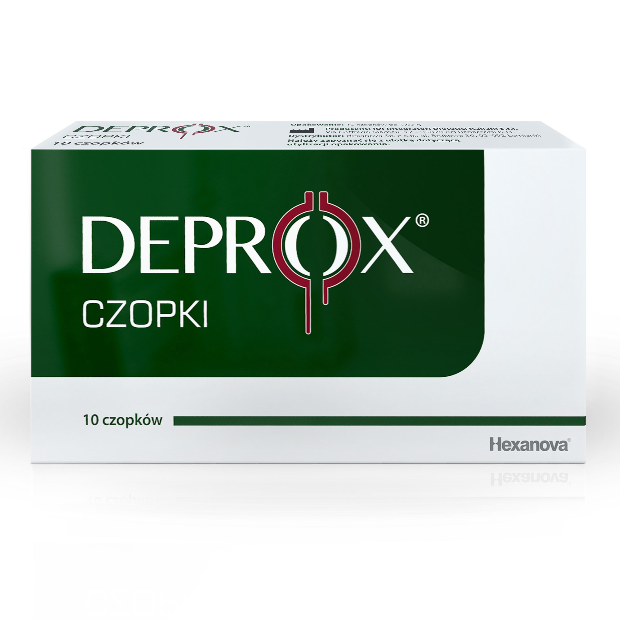 Deprox czopki na zapalenie prostaty, 10 sztuk