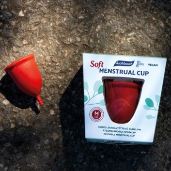 Vuokkoset, Kubeczek menstruacyjny, rozmiar M, 1 sztuka