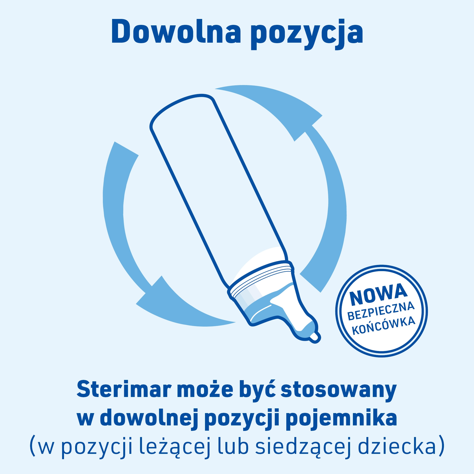 Sterimar Baby, Higiena nosa, fizjologiczny roztwór wody morskiej, dla dzieci 0-3, 100 ml