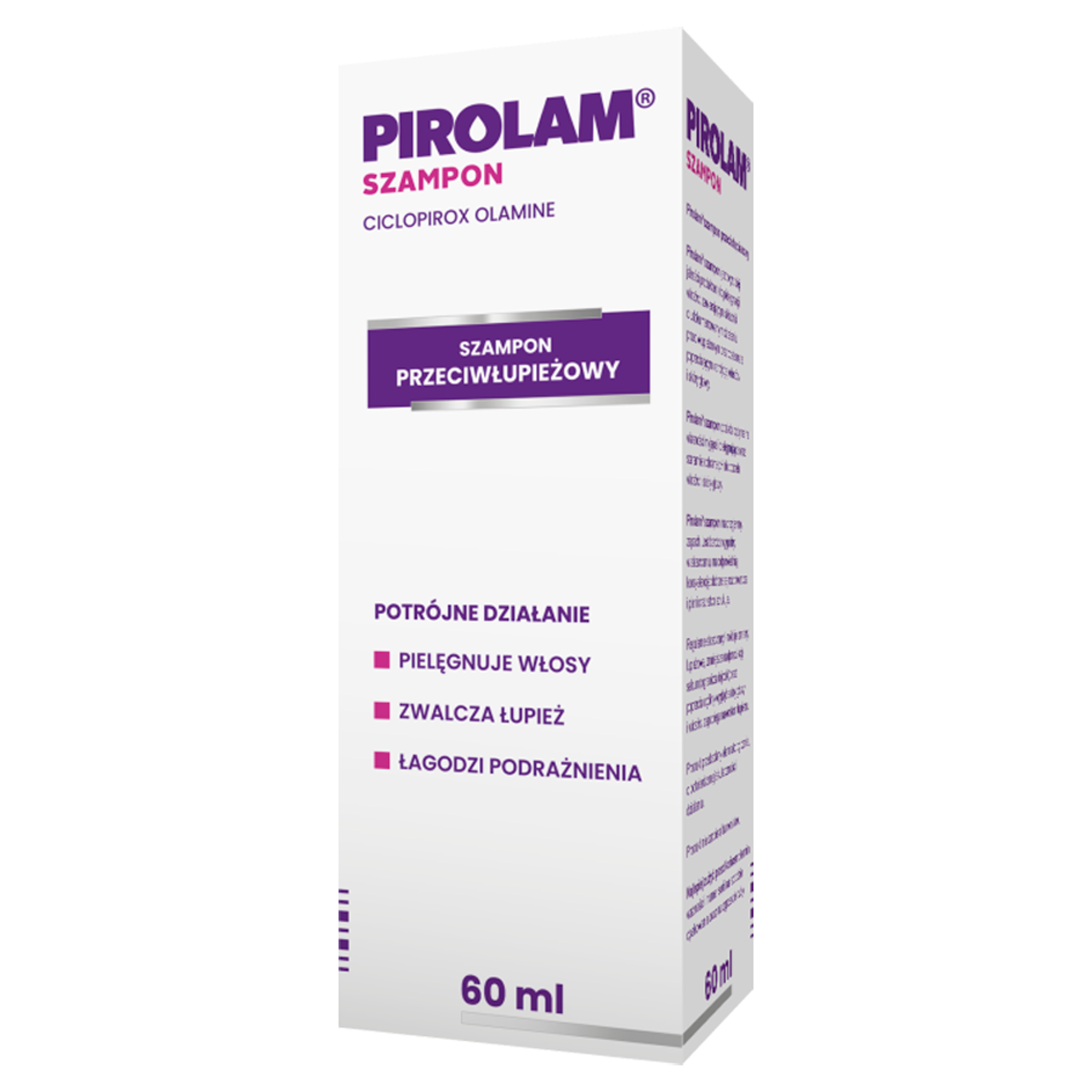 Pirolam, szampon przeciwłupieżowy, 60 ml zdjęcie