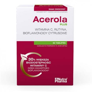 Acerola Plus  60 tabletek NutroPharma 