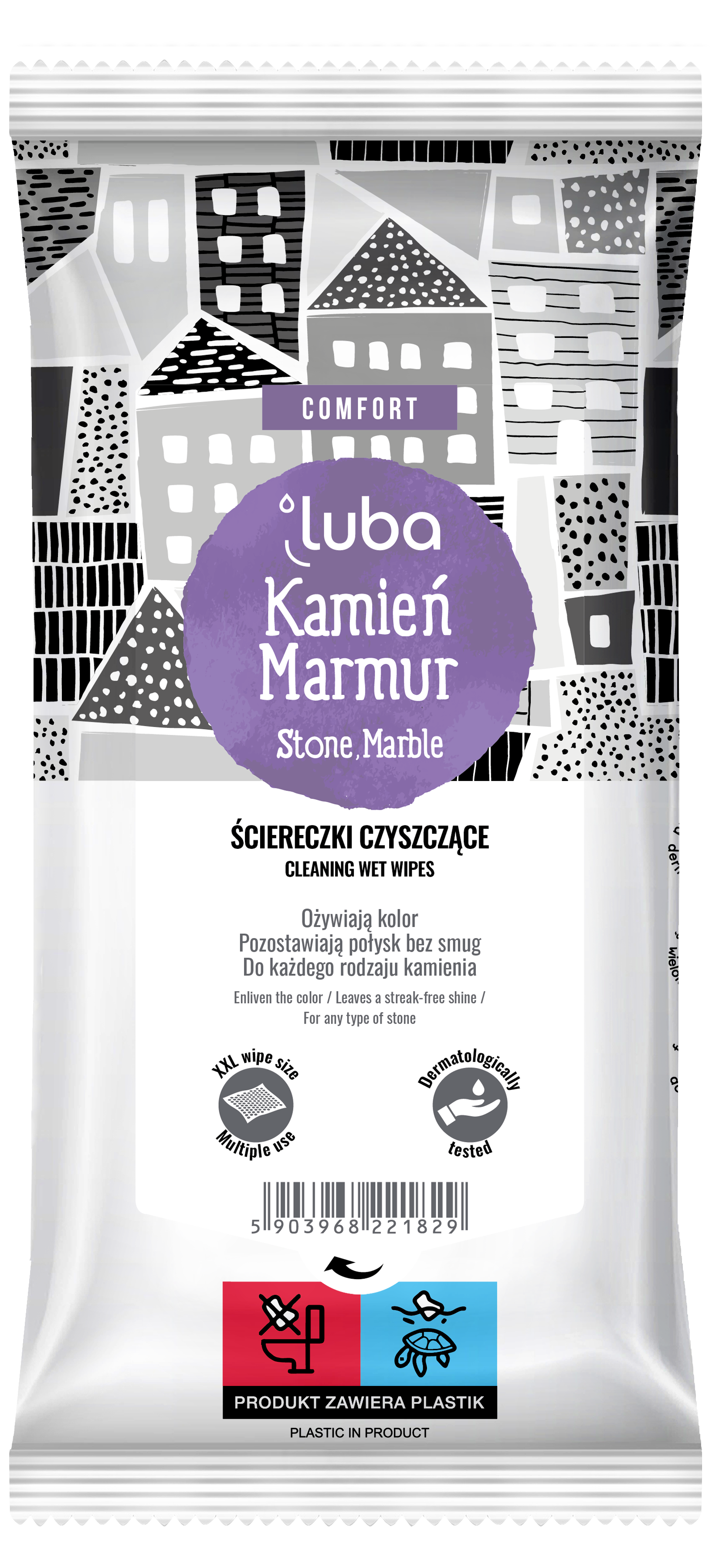 Comfort Czyszczące, Ściereczki do kamienia i marmuru, 32 szt zdjęcie