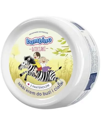 Bambino Dzieciaki lekki krem do buzi i ciała Bolek i Lolek plaża 250 ml zdjęcie