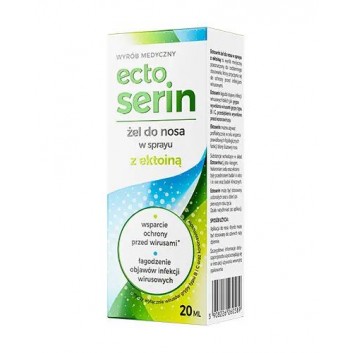 Panawit Ectoserin Żel do nosa w sprayu 20 ml