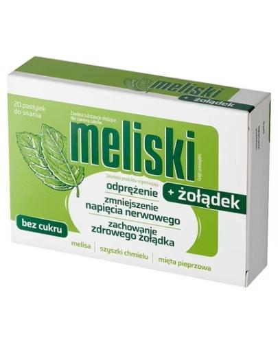 Meliski + Żołądek, 20 pastylek do ssania zdjęcie