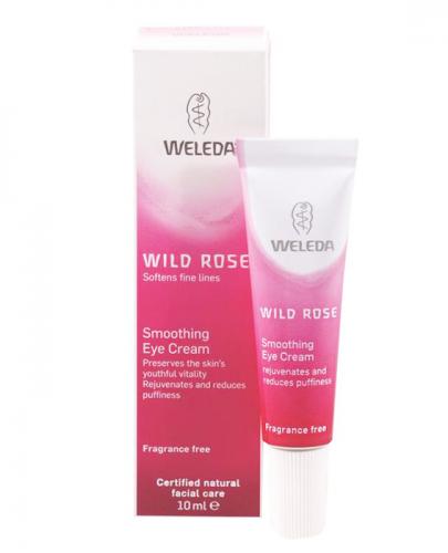 WELEDA WILDROSE Wygładzający krem pod oczy z dziką różą - 10 ml zdjęcie