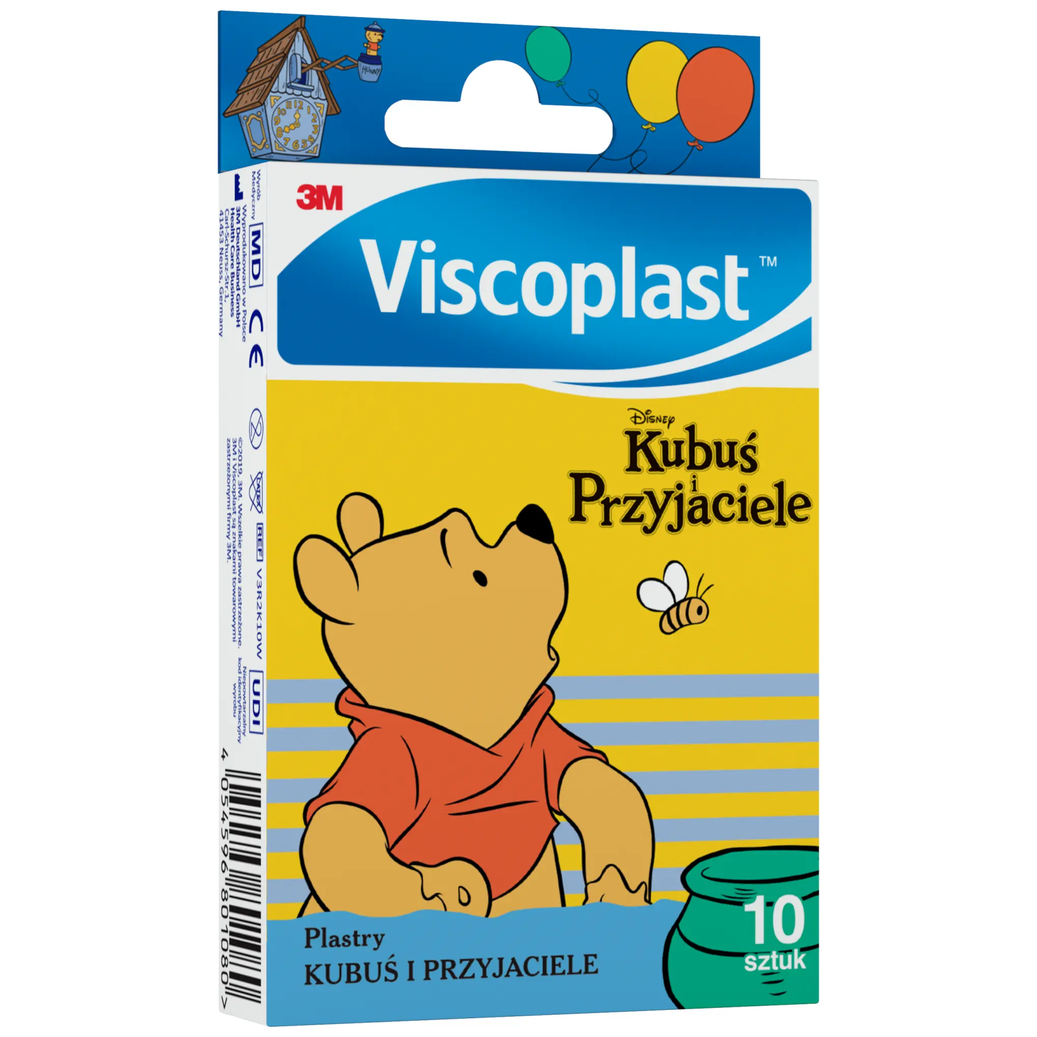 Viscoplast Kubuś i przyjaciele plastry dla dzieci 10 sztuk