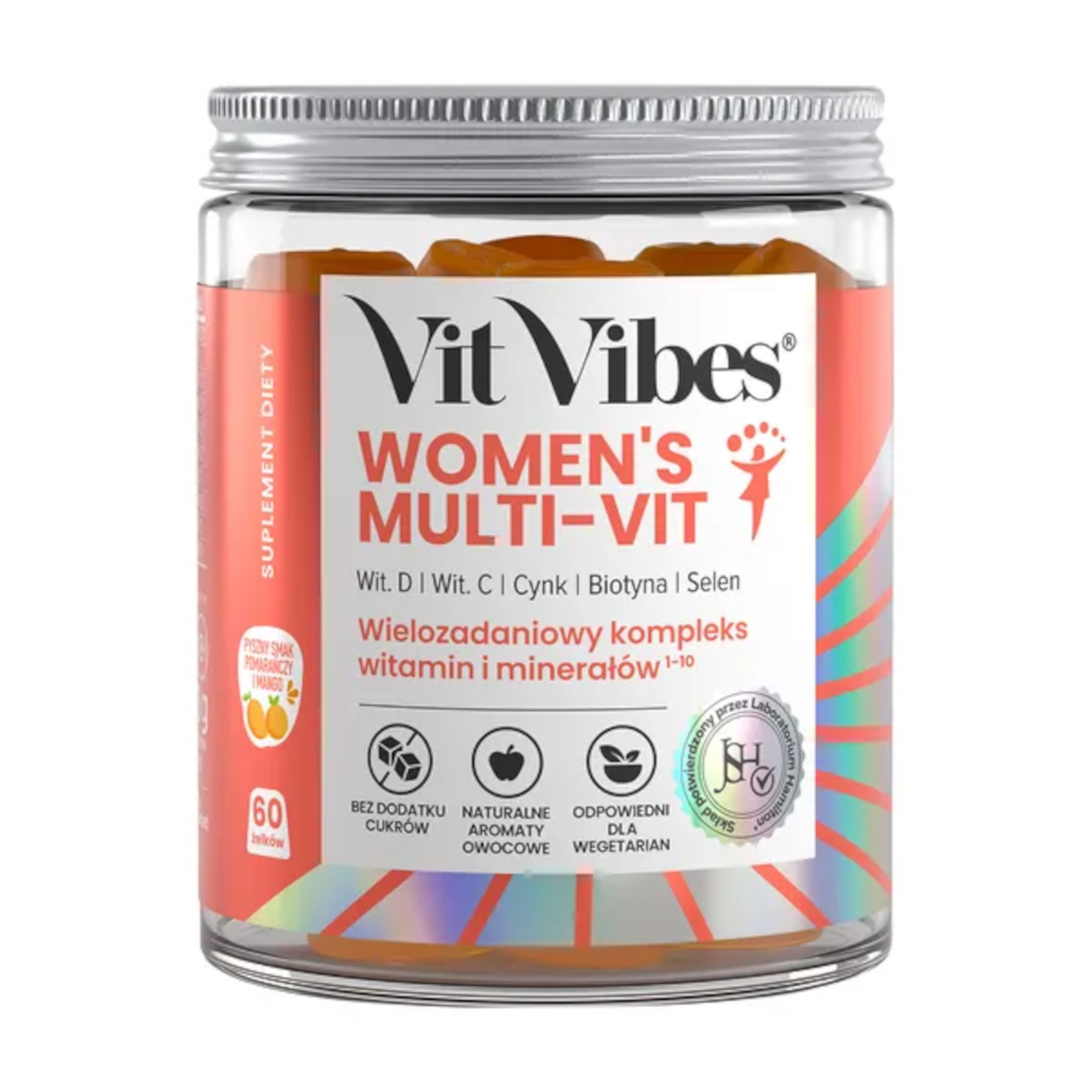 Vit Vibes Womens's Multi-Vit, żelki, 60 sztuk zdjęcie