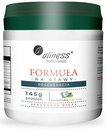 Aliness Formuła na stawy - 145 g - cena, opinie, wskazania zdjęcie