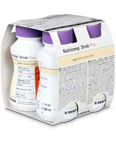 Nutricomp Drink Plus smak waniliowy 4 x 200 ml zdjęcie