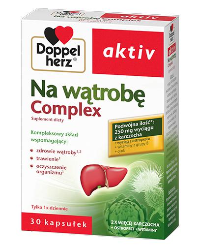 DOPPELHERZ AKTIV Na wątrobe complex - 30 kaps. zdjęcie