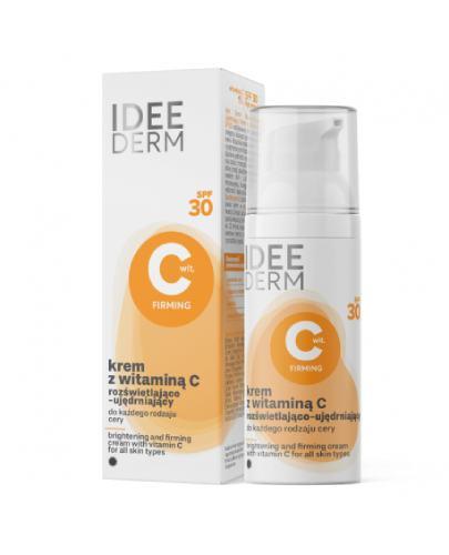 IDEE DERM Rozświetlająco ujędrniający krem z witaminą C SPF30, 50 ml zdjęcie