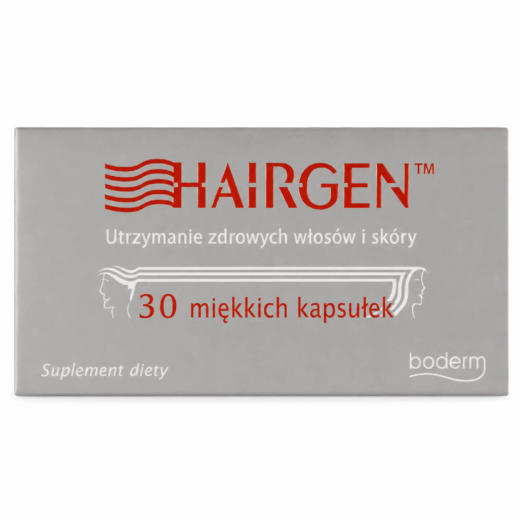 Hairgen Kapsułki na wypadanie włosów z biotyną i palma sabałową, 30 sztuk zdjęcie