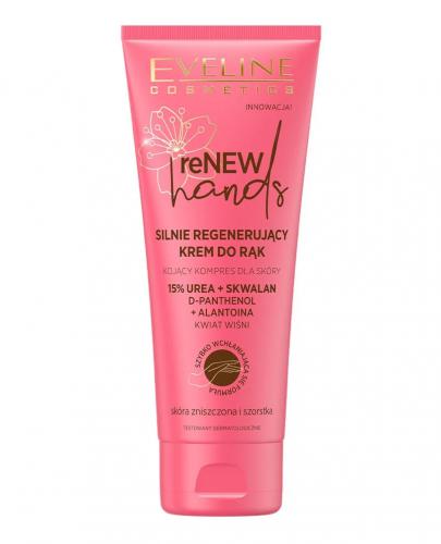Eveline Cosmetics Renew Hands Krem do rąk silnie regenerujący, 75 ml, cena, opinie, wskazania zdjęcie