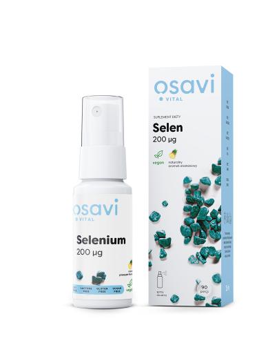 OSAVI Selen 200 µg spray doustny, smak ananasowy, 26 ml zdjęcie