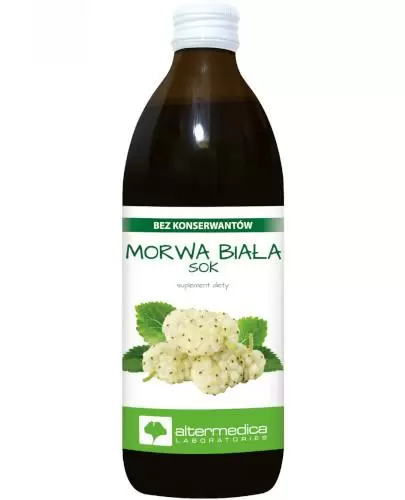 Alter Medica Morwa biała sok 500 ml zdjęcie