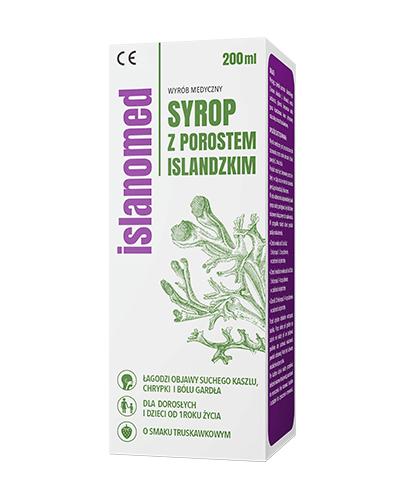 ISLANOMED Syrop z porostem islandzkim, 200 ml zdjęcie