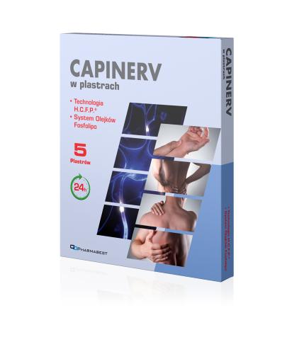 Capinerv w plastrach, 5 sztuk zdjęcie